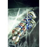 Нереалистичный фаллоимитатор Sexus Glass, стекло, прозрачный, 18 см
