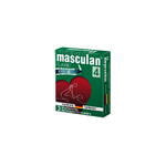 Презервативы Masculan, сlassic 4, XXL, латекс, увеличенного размера, розовый, 20 см, 5,5 см, 3 шт.