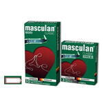 Презервативы Masculan, сlassic 4, XXL, латекс, увеличенного размера, розовый, 20 см, 5,5 см, 3 шт.