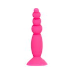 Анальная втулка A-Toys by TOYFA Hild, силикон, розовый, 11 см