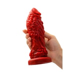 Вибратор Black&Red by Toyfa Monster Docus, силикон, красно-черный, 20 см